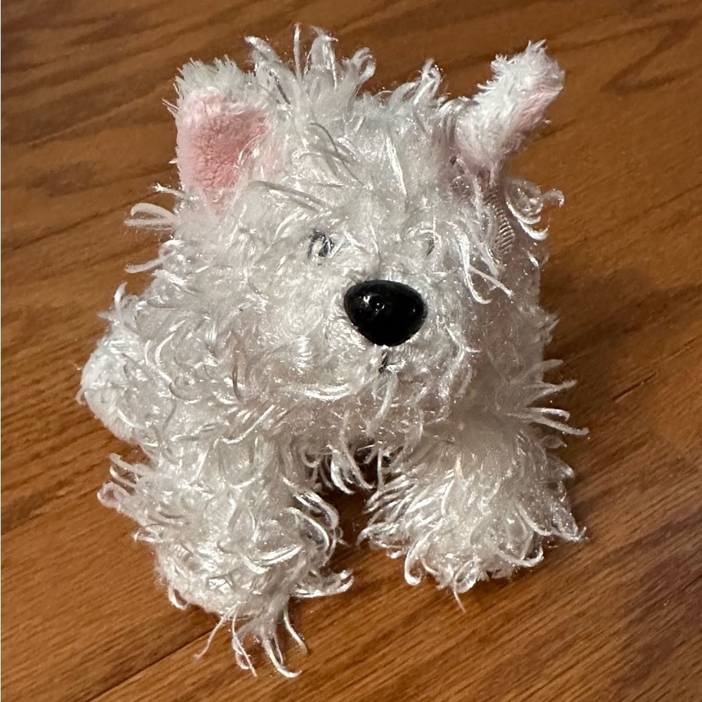 WebKinz Lil’Kinz White Terrier-No Code